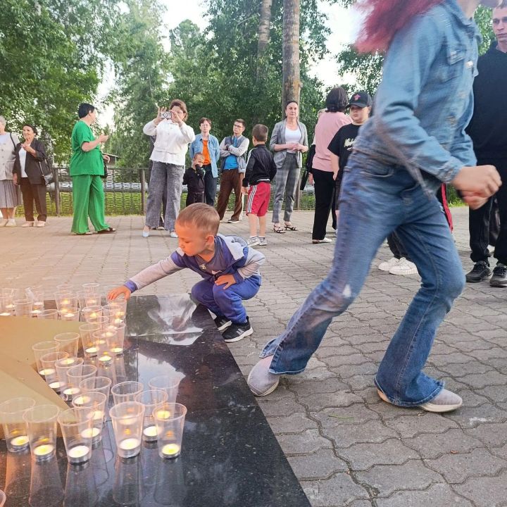 В городе Болгар прошла традиционная патриотическая акция «Свеча памяти»