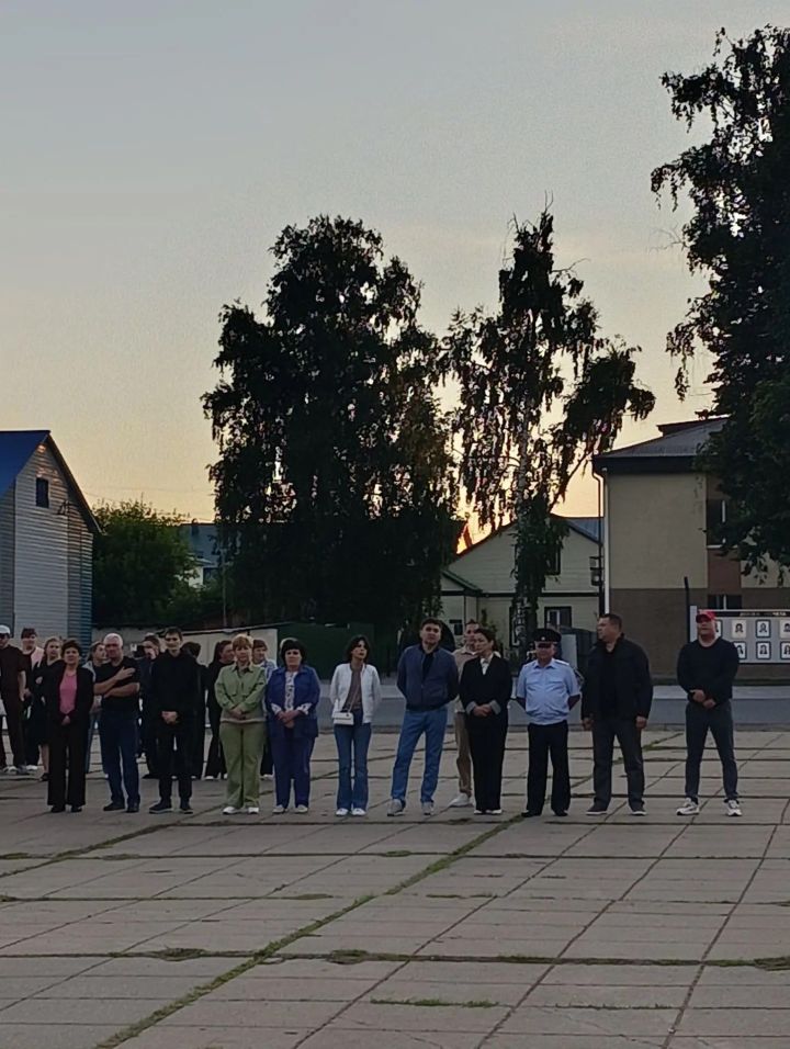 В городе Болгар прошла традиционная патриотическая акция «Свеча памяти»