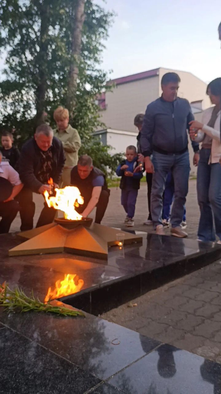 В городе Болгар прошла традиционная патриотическая акция «Свеча памяти»
