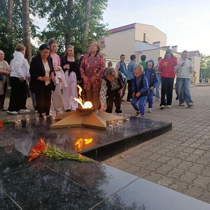 В городе Болгар прошла традиционная патриотическая акция «Свеча памяти»