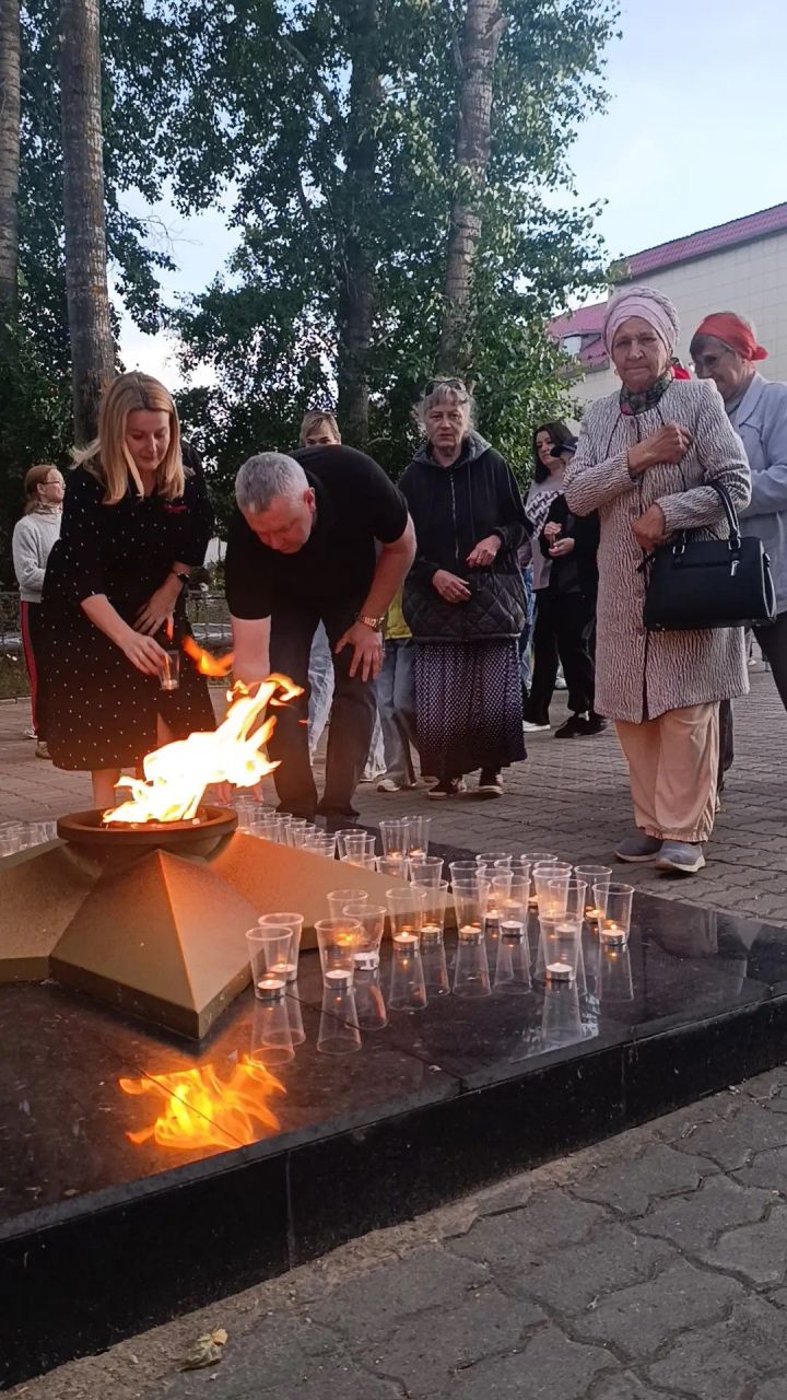 В городе Болгар прошла традиционная патриотическая акция «Свеча памяти»