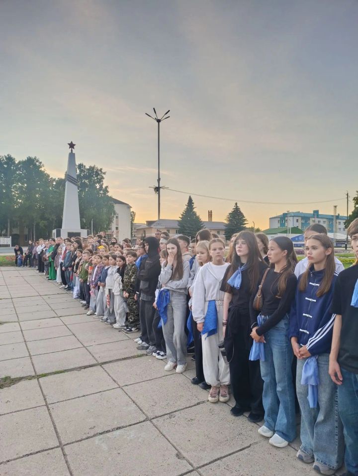 В городе Болгар прошла традиционная патриотическая акция «Свеча памяти»