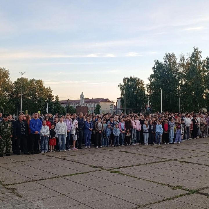 В городе Болгар прошла традиционная патриотическая акция «Свеча памяти»
