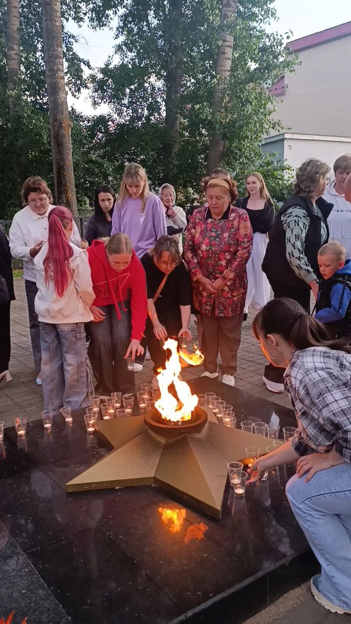 В городе Болгар прошла традиционная патриотическая акция «Свеча памяти»
