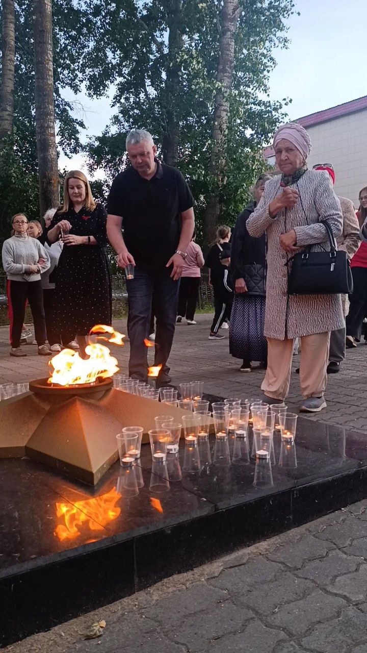 В городе Болгар прошла традиционная патриотическая акция «Свеча памяти»
