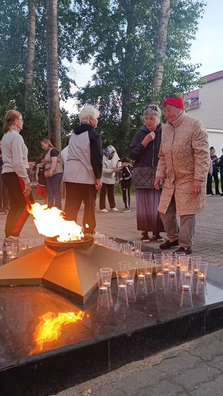 В городе Болгар прошла традиционная патриотическая акция «Свеча памяти»
