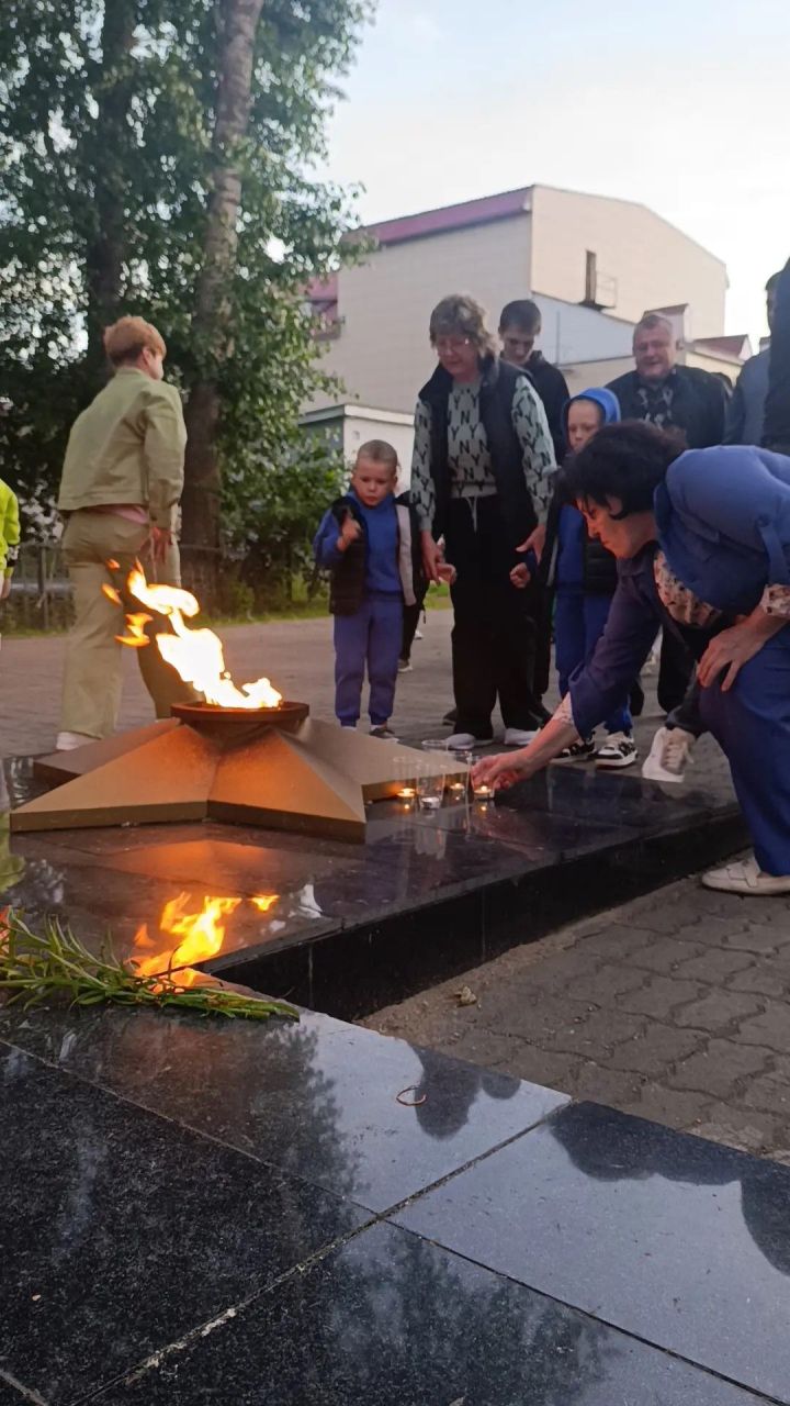 В городе Болгар прошла традиционная патриотическая акция «Свеча памяти»