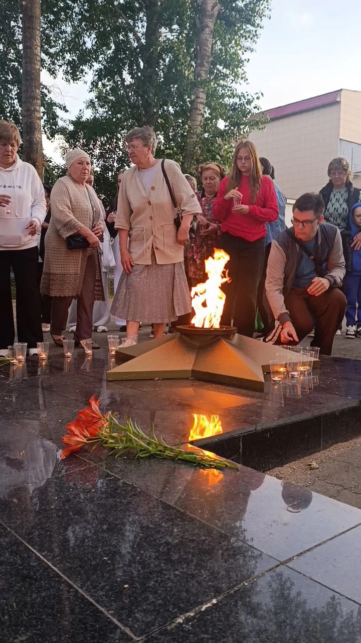 В городе Болгар прошла традиционная патриотическая акция «Свеча памяти»