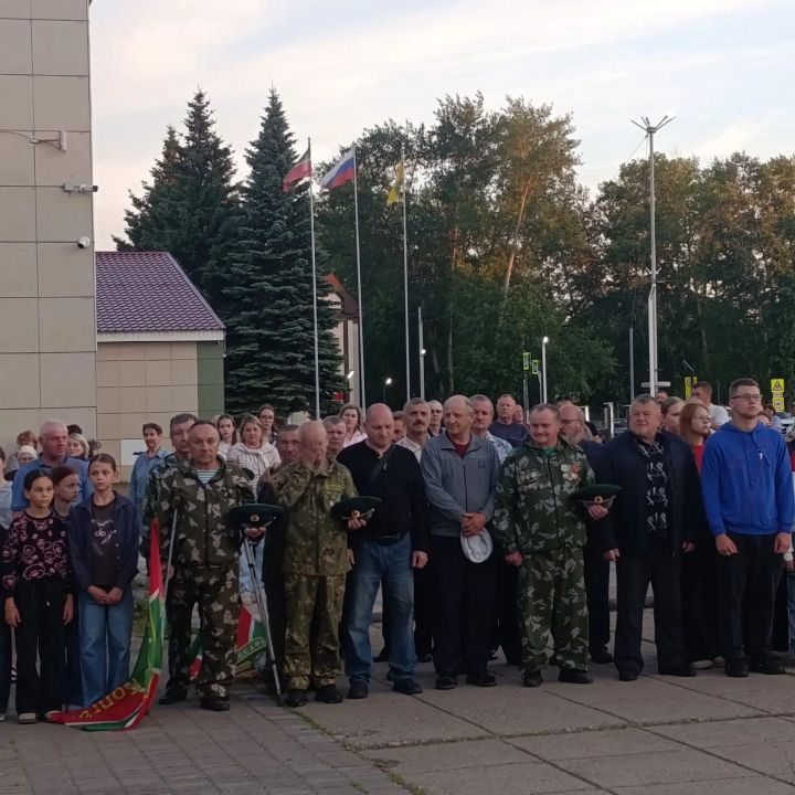 В городе Болгар прошла традиционная патриотическая акция «Свеча памяти»