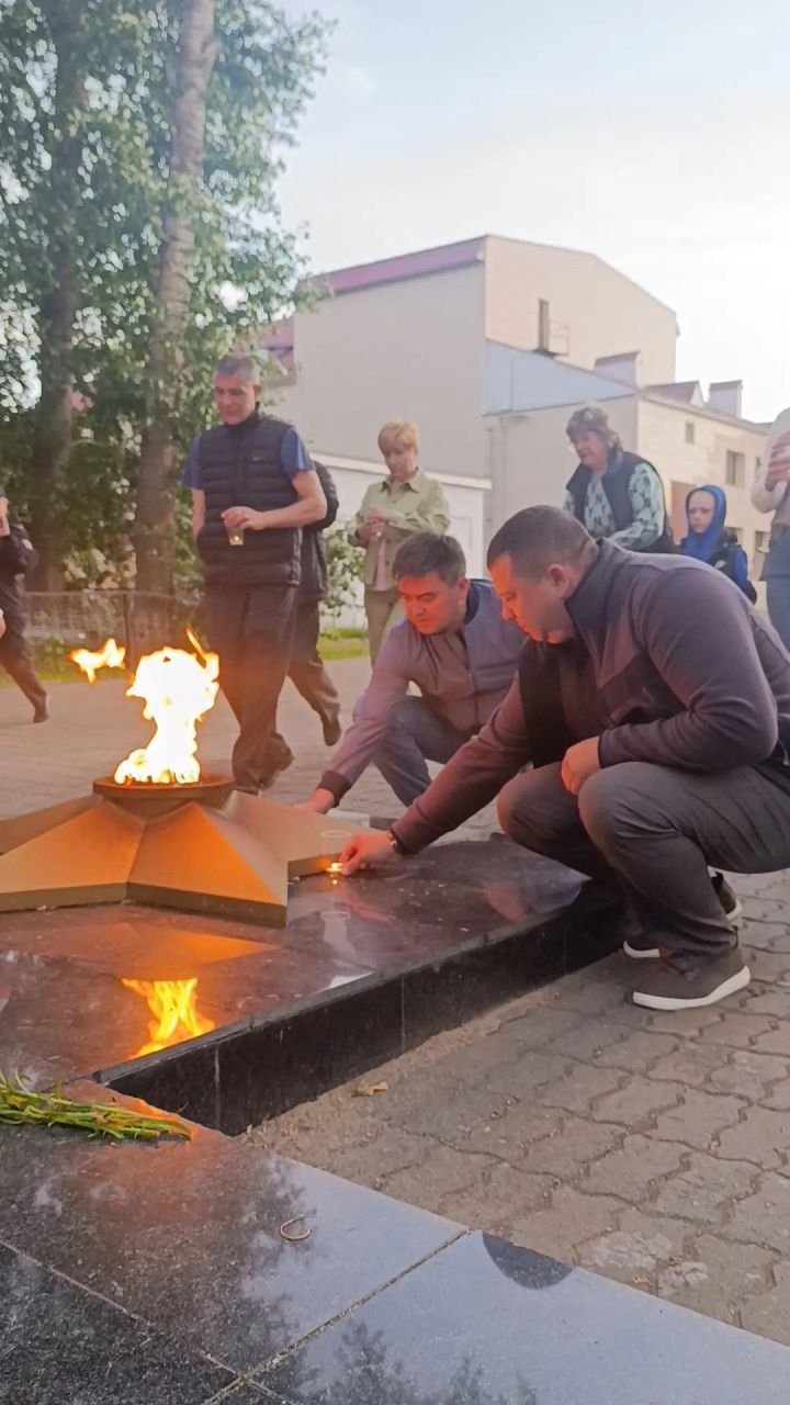 В городе Болгар прошла традиционная патриотическая акция «Свеча памяти»