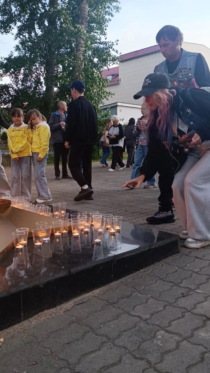 В городе Болгар прошла традиционная патриотическая акция «Свеча памяти»