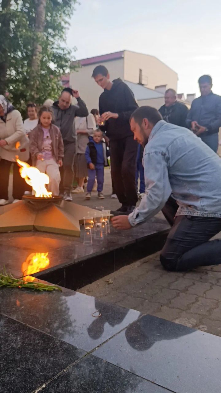 В городе Болгар прошла традиционная патриотическая акция «Свеча памяти»