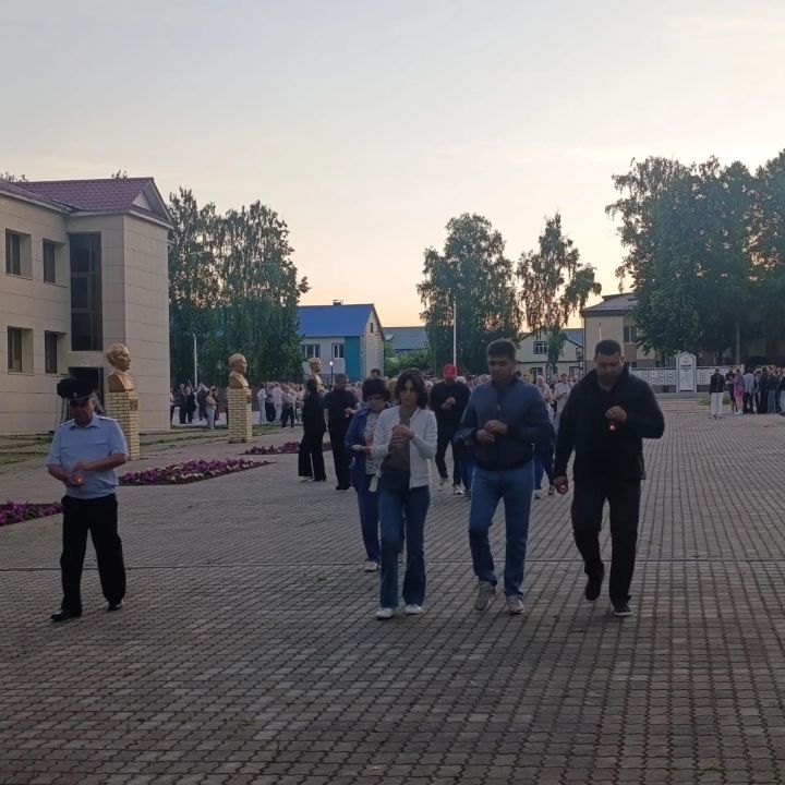 В городе Болгар прошла традиционная патриотическая акция «Свеча памяти»