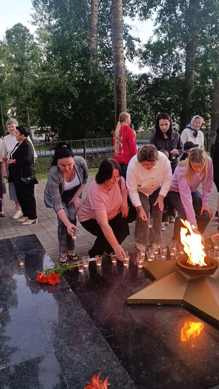 В городе Болгар прошла традиционная патриотическая акция «Свеча памяти»