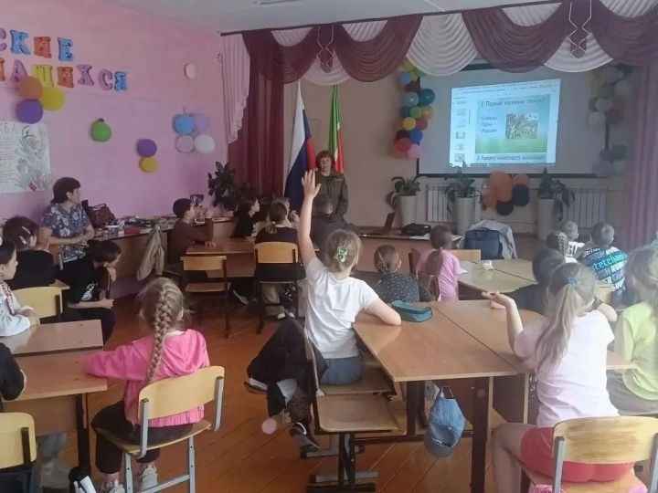 Сотрудники заказника «Спасский» провели занятия для детей в пришкольных лагерях