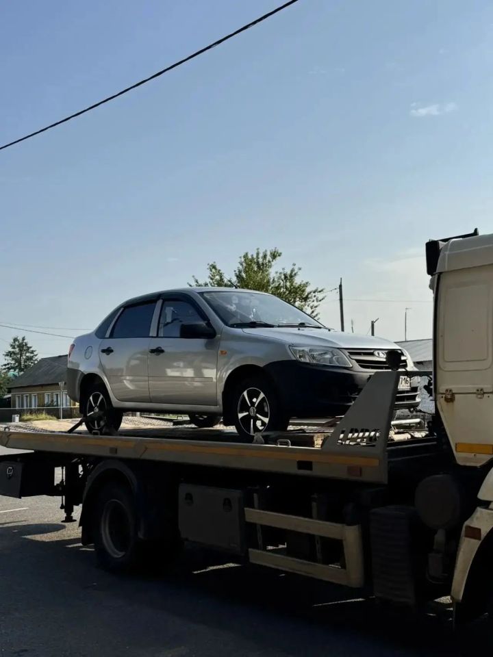 Пьяный водитель на «Ладе Гранте» попался на въезде в Болгар