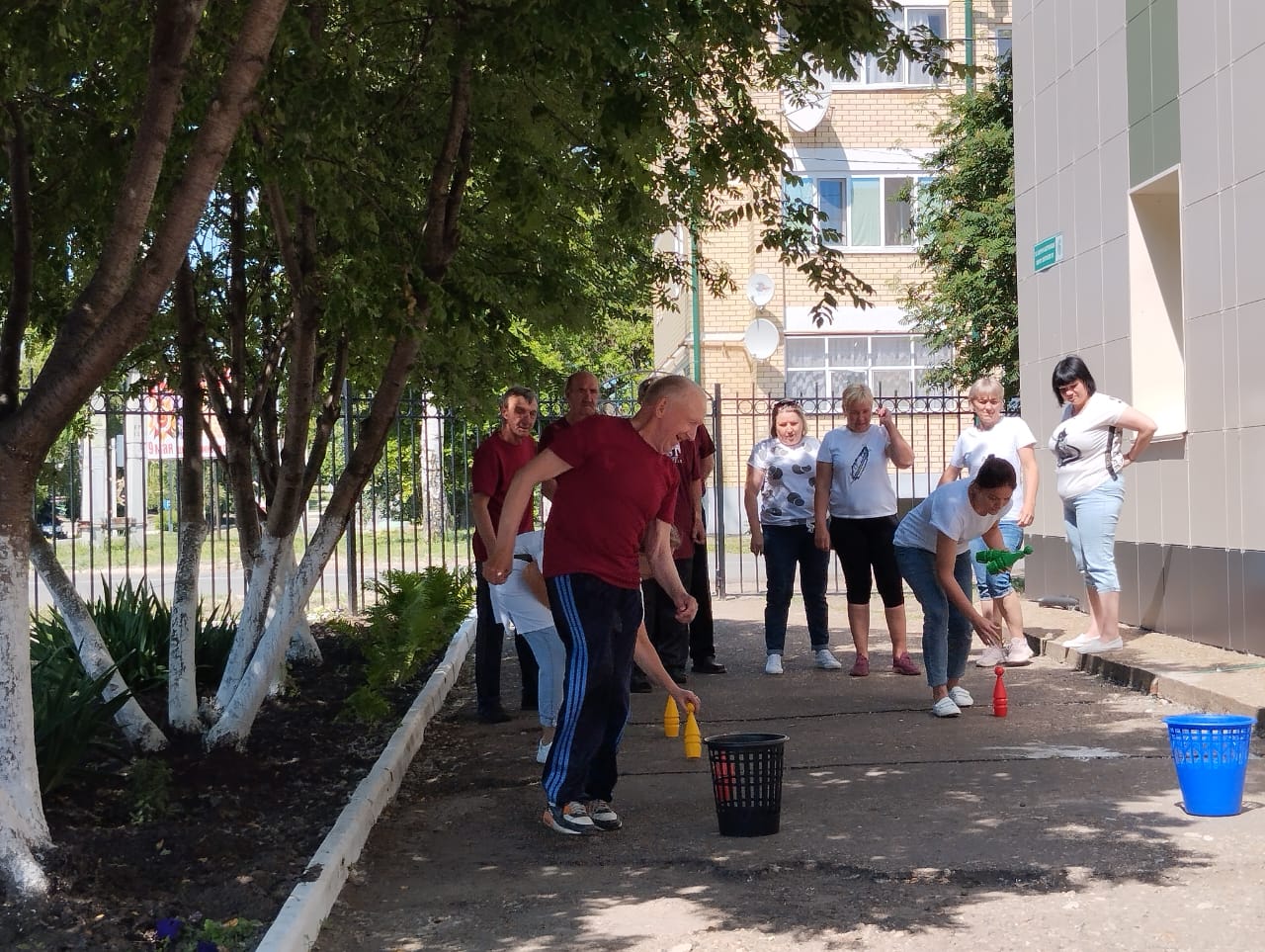 В Спасском доме-интернате прошли «Весёлые старты»