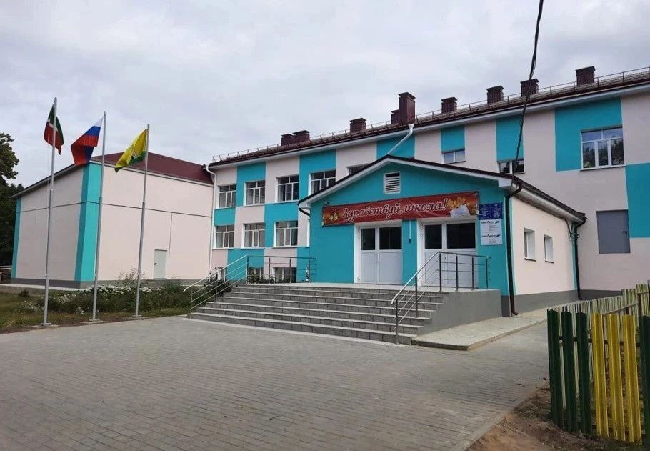 Обновлённая школа в Спасском районе