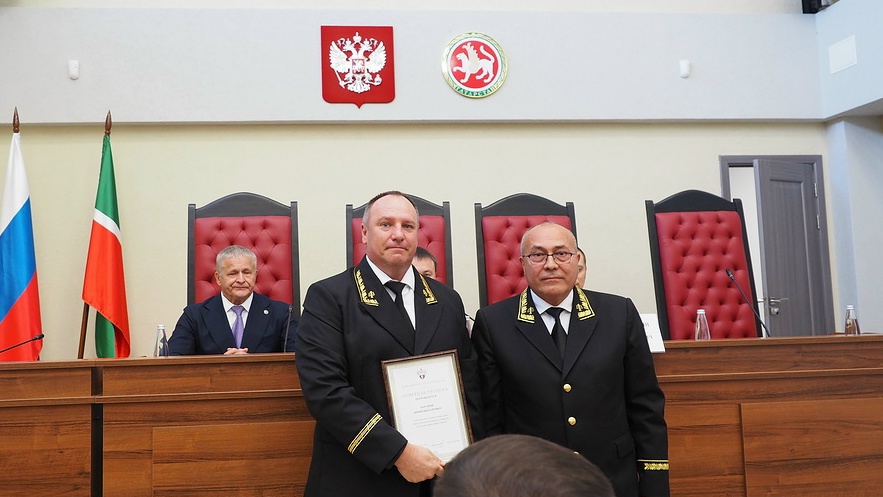 Юрий Баранов отмечен за вклад в развитие правосудия и защиту прав граждан