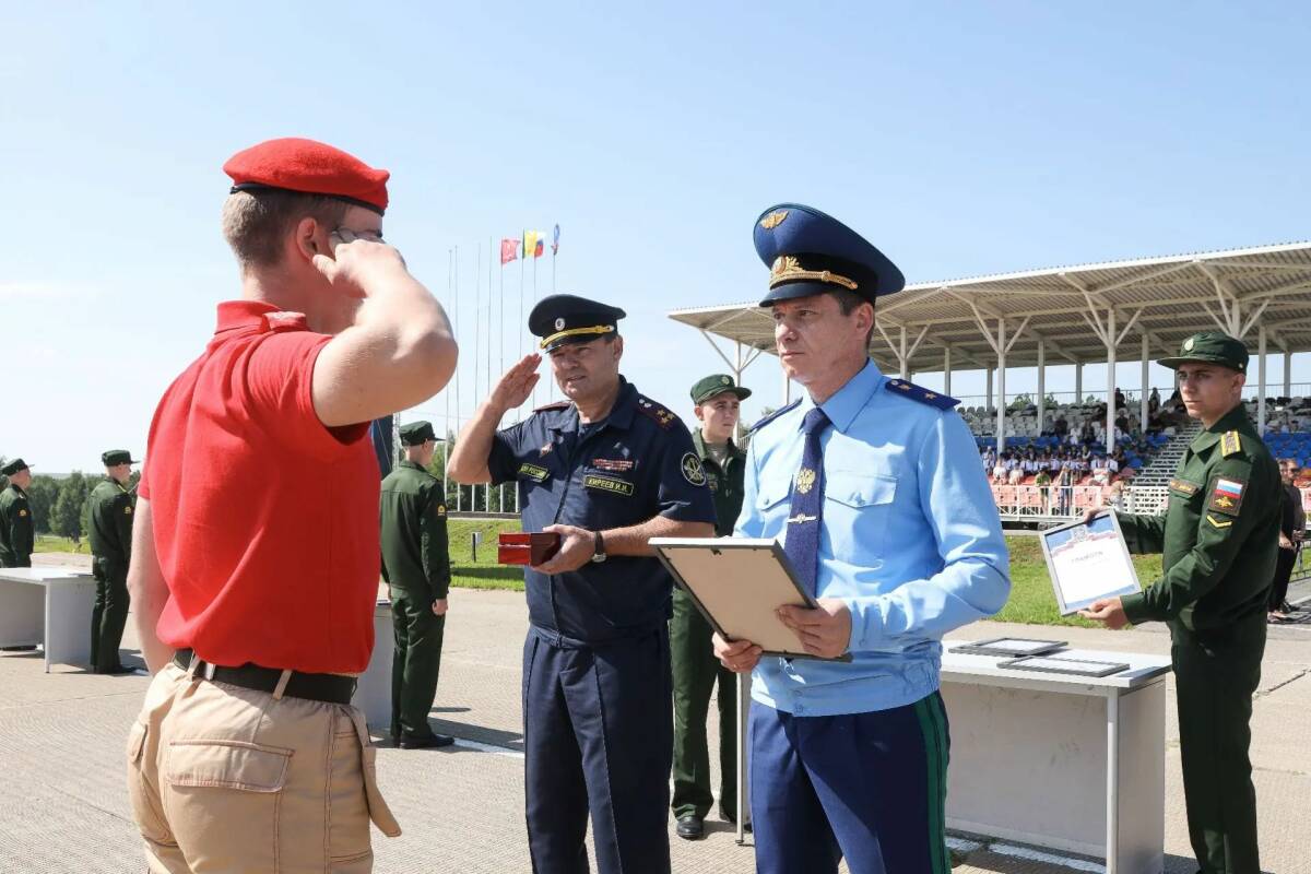 Юнармейцы Татарстана стали лучшими на окружных сборах «Гвардеец»
