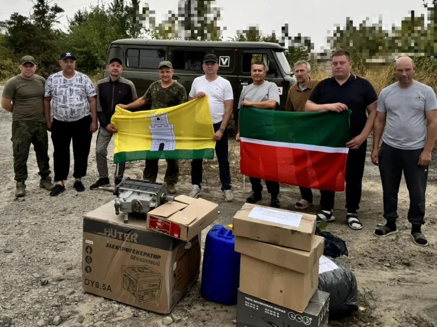 Из Спасского района доставлен очередной гуманитарный груз в зону СВО