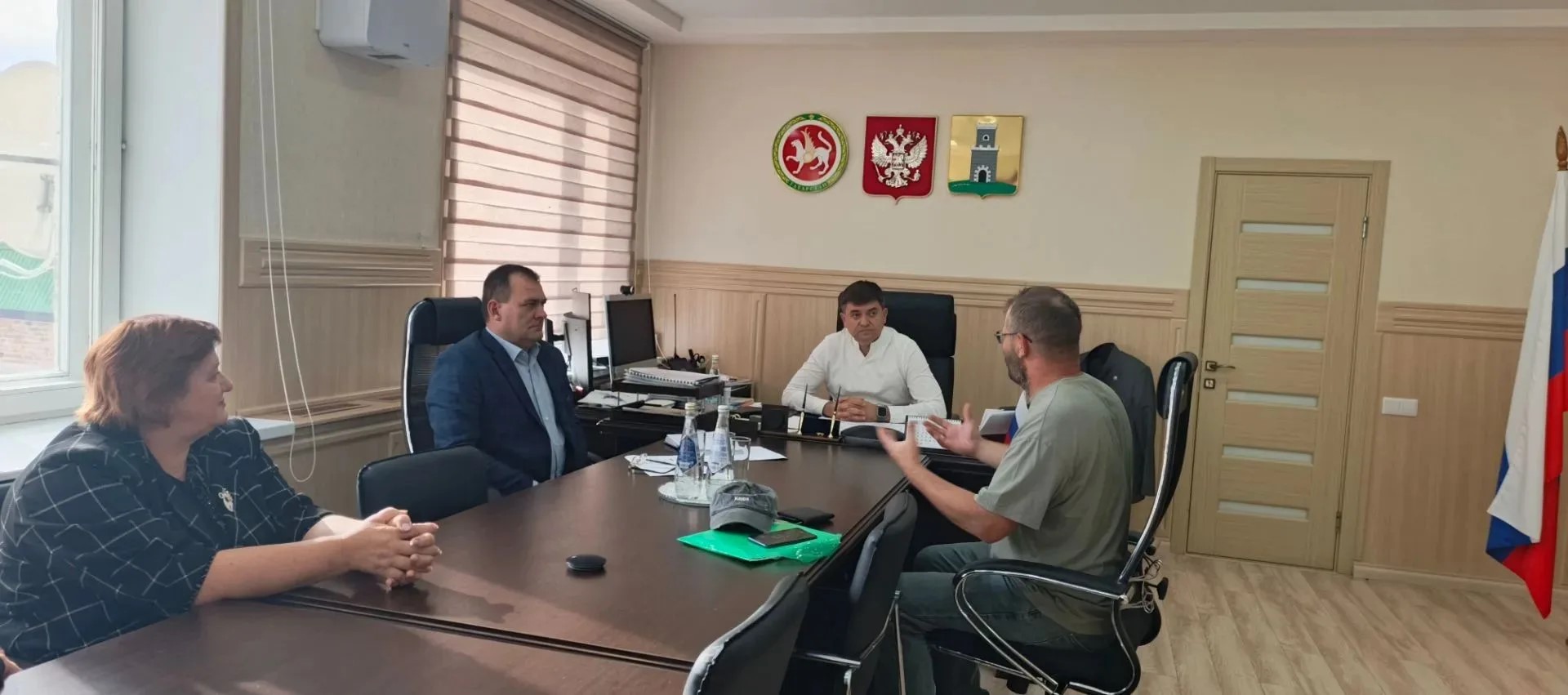 Глава района Роман Исланов провёл личный приём граждан