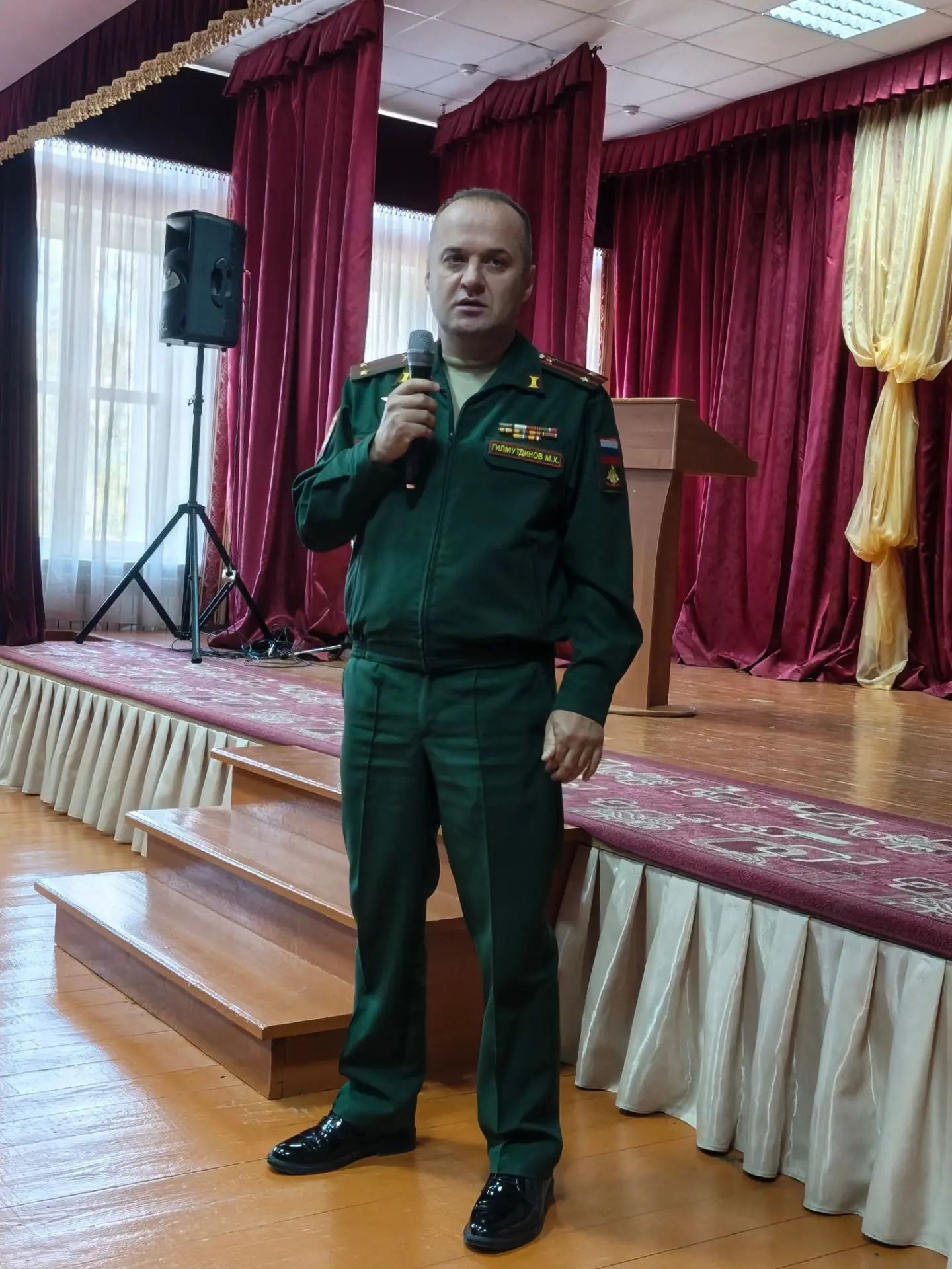 Выпускникам школ Спасского района рассказали о поступлении в Казанское танковое училище