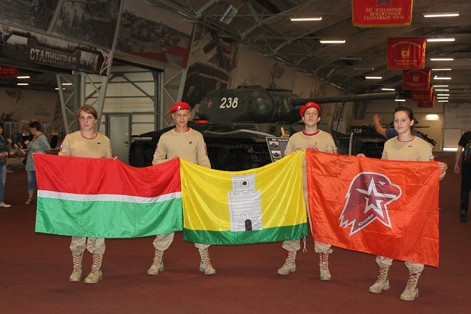 Спас районының «Юнармия» вәкилләре Бөтенроссия слетында катнашты