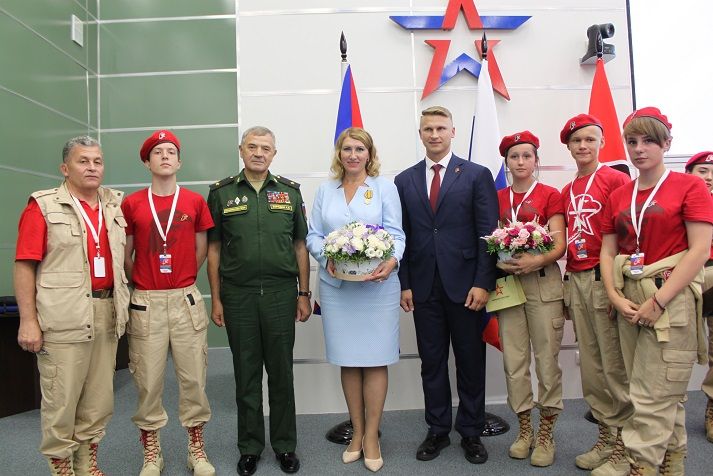 Спас районының «Юнармия» вәкилләре Бөтенроссия слетында катнашты
