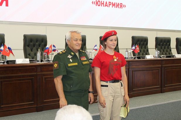 Спас районының «Юнармия» вәкилләре Бөтенроссия слетында катнашты