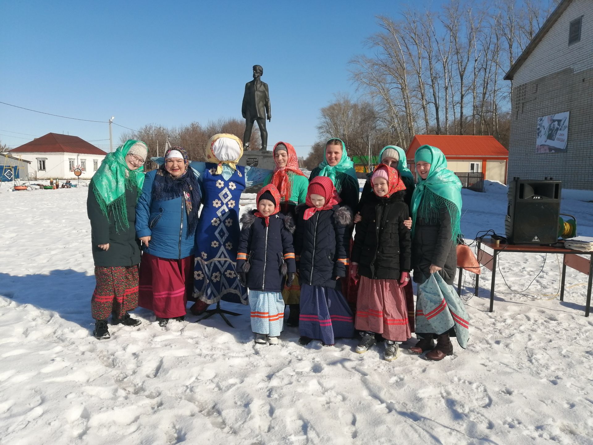 В Спасском районе встретили и проводили Масленицу (ФОТОРЕПОРТАЖ)