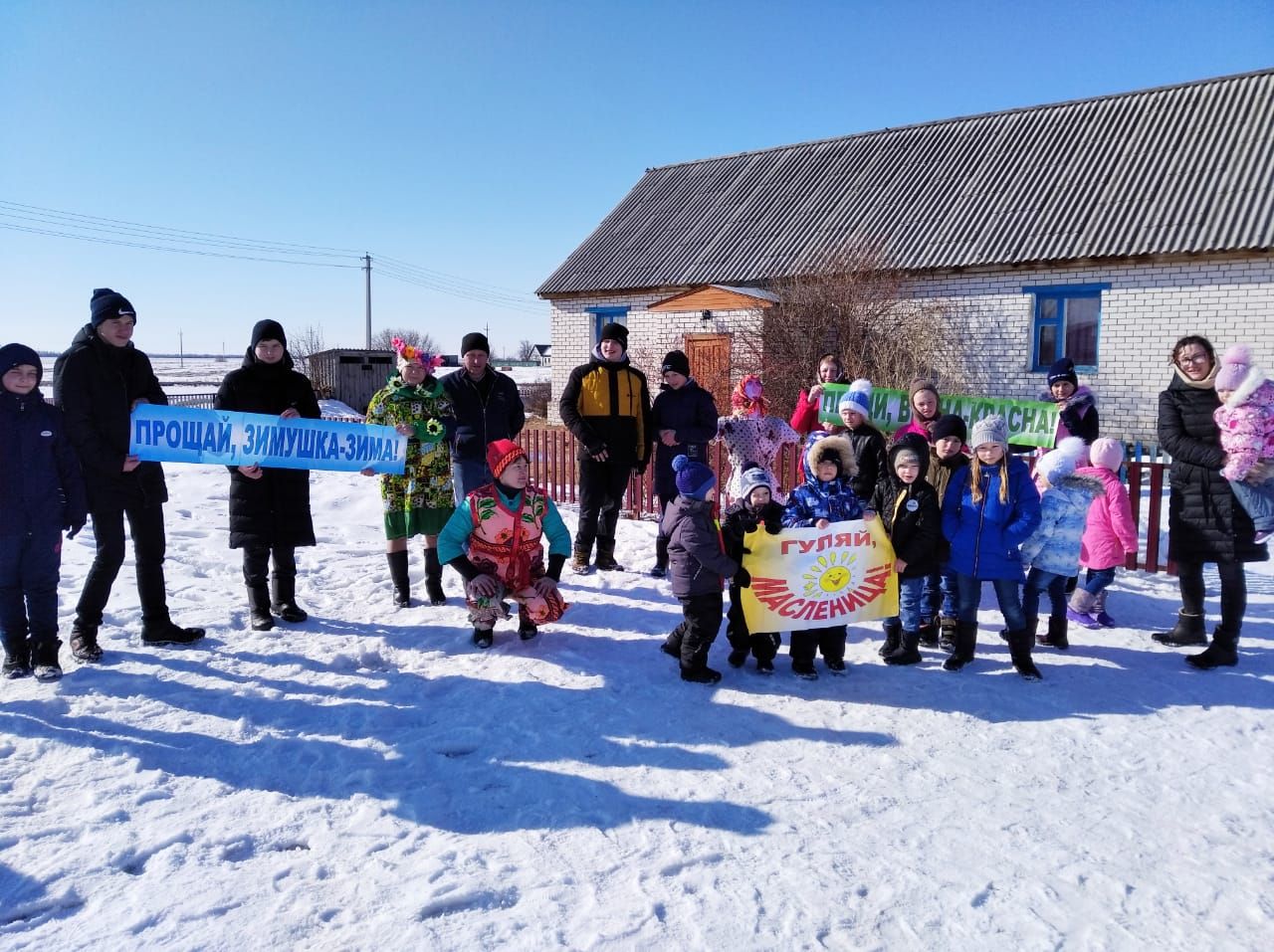 В Спасском районе встретили и проводили Масленицу (ФОТОРЕПОРТАЖ)