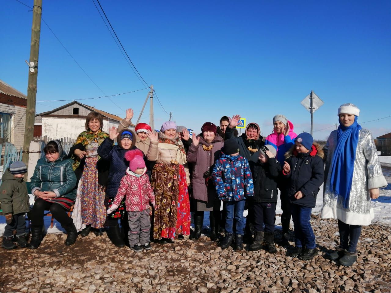 В Спасском районе встретили и проводили Масленицу (ФОТОРЕПОРТАЖ)