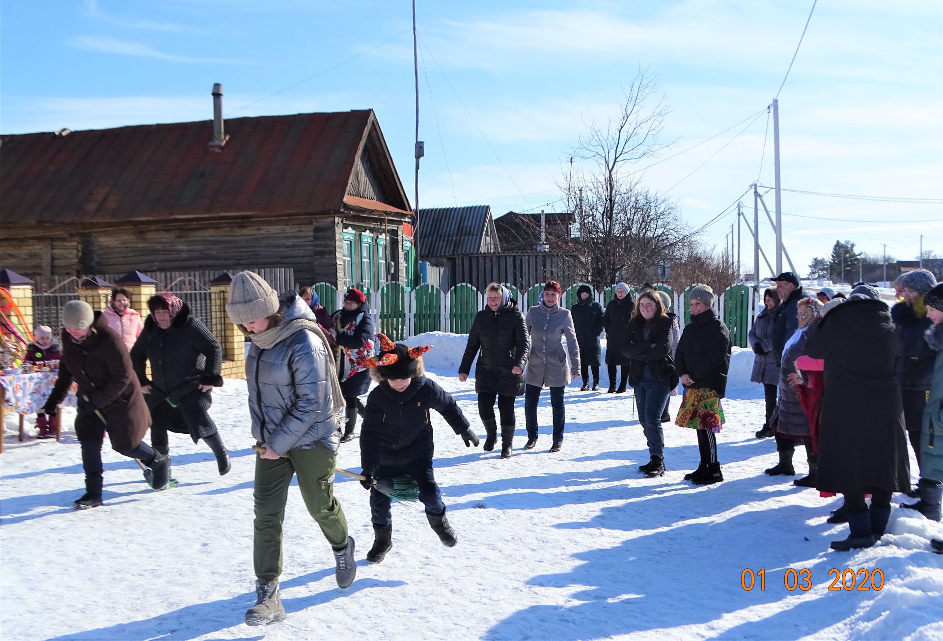 В Спасском районе встретили и проводили Масленицу (ФОТОРЕПОРТАЖ)