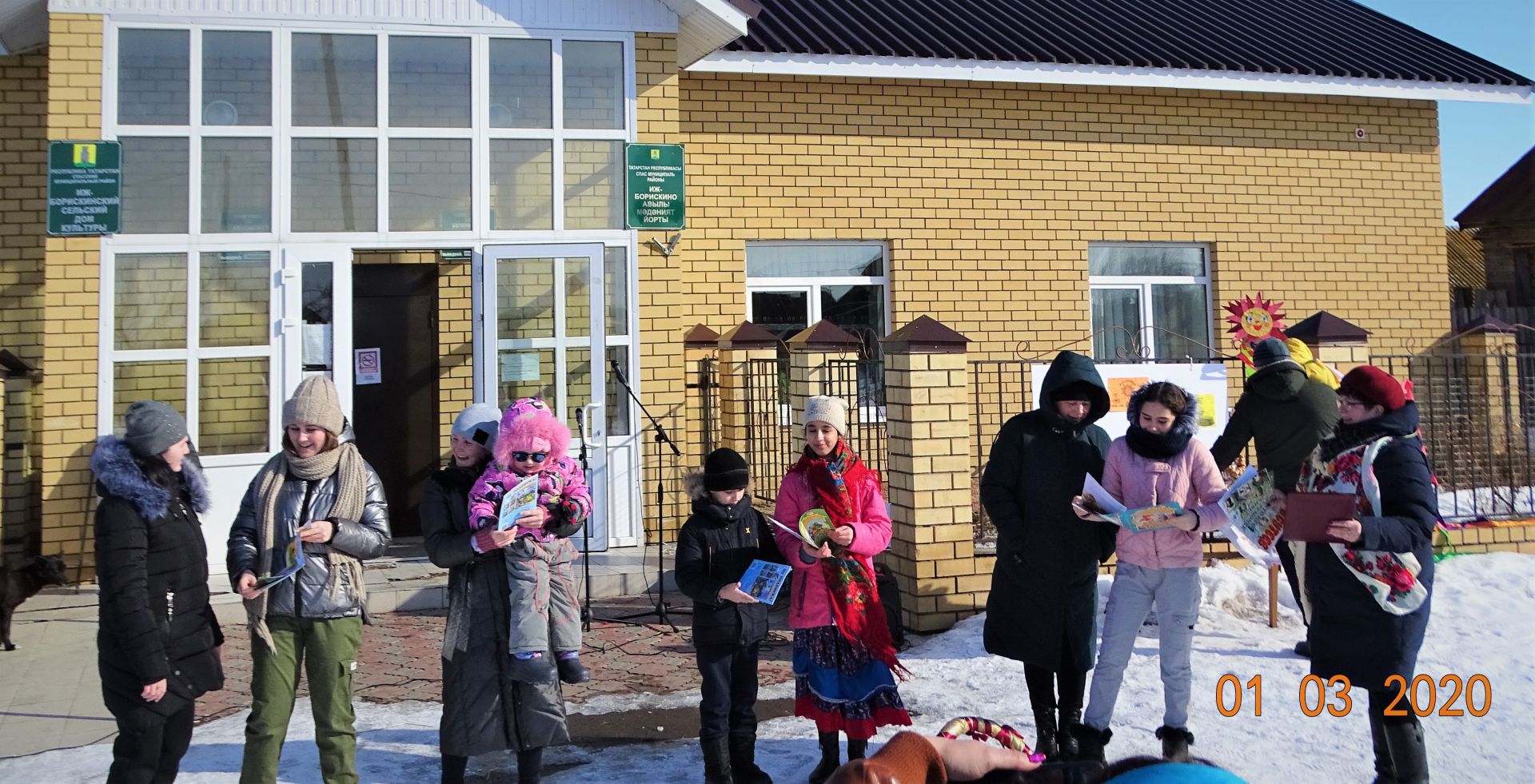 В Спасском районе встретили и проводили Масленицу (ФОТОРЕПОРТАЖ)