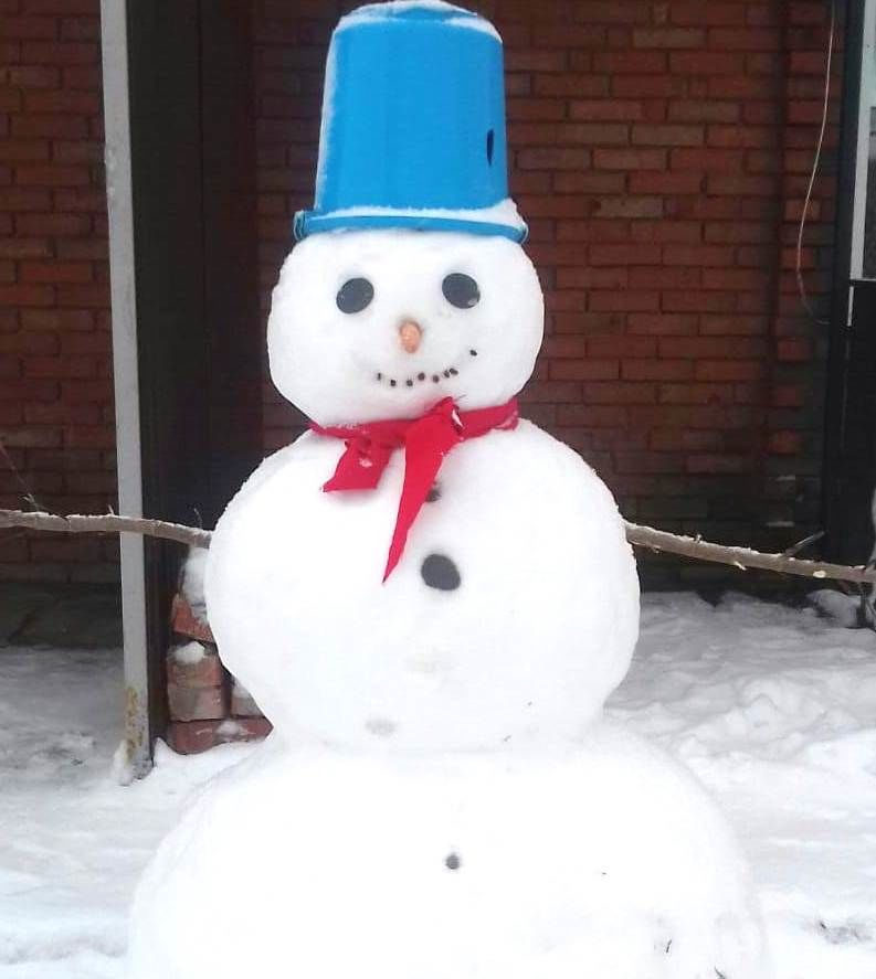 В выходные в Спасском районе появились снеговики