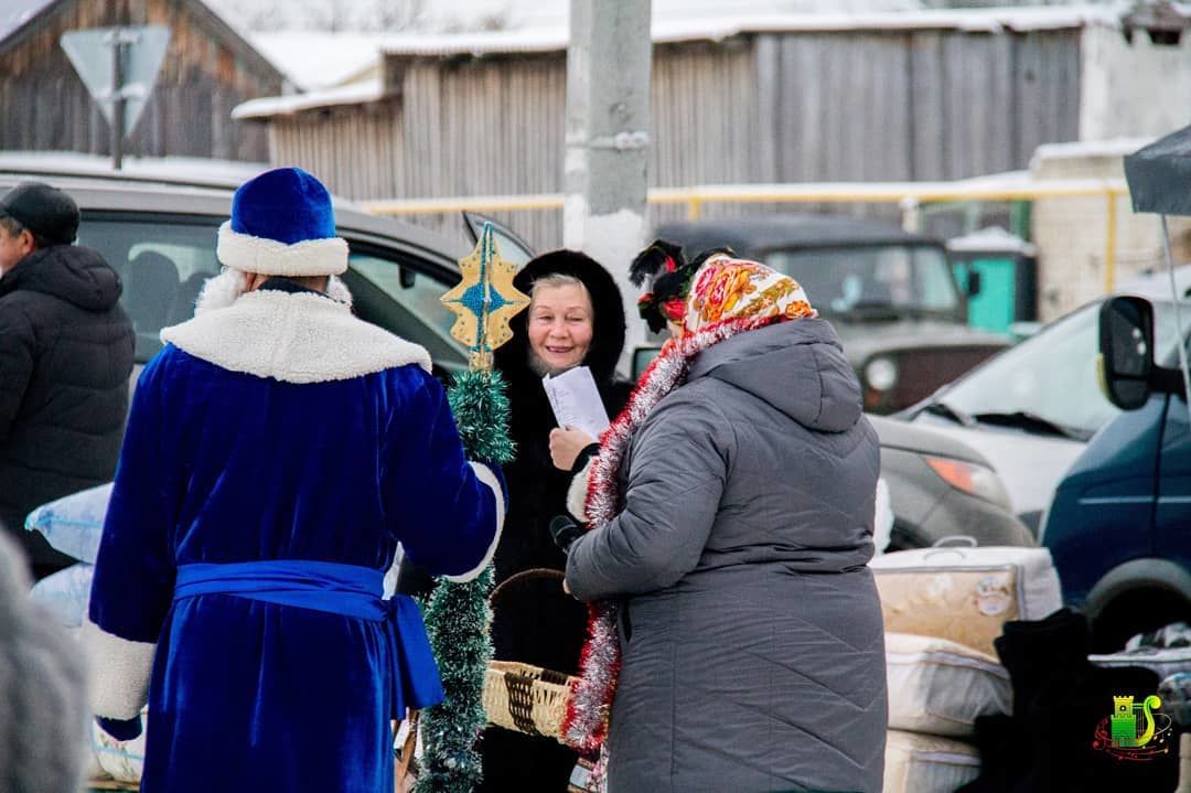 На базарной площади Болгара прошла предновогодняя сельскохозяйственная ярмарка