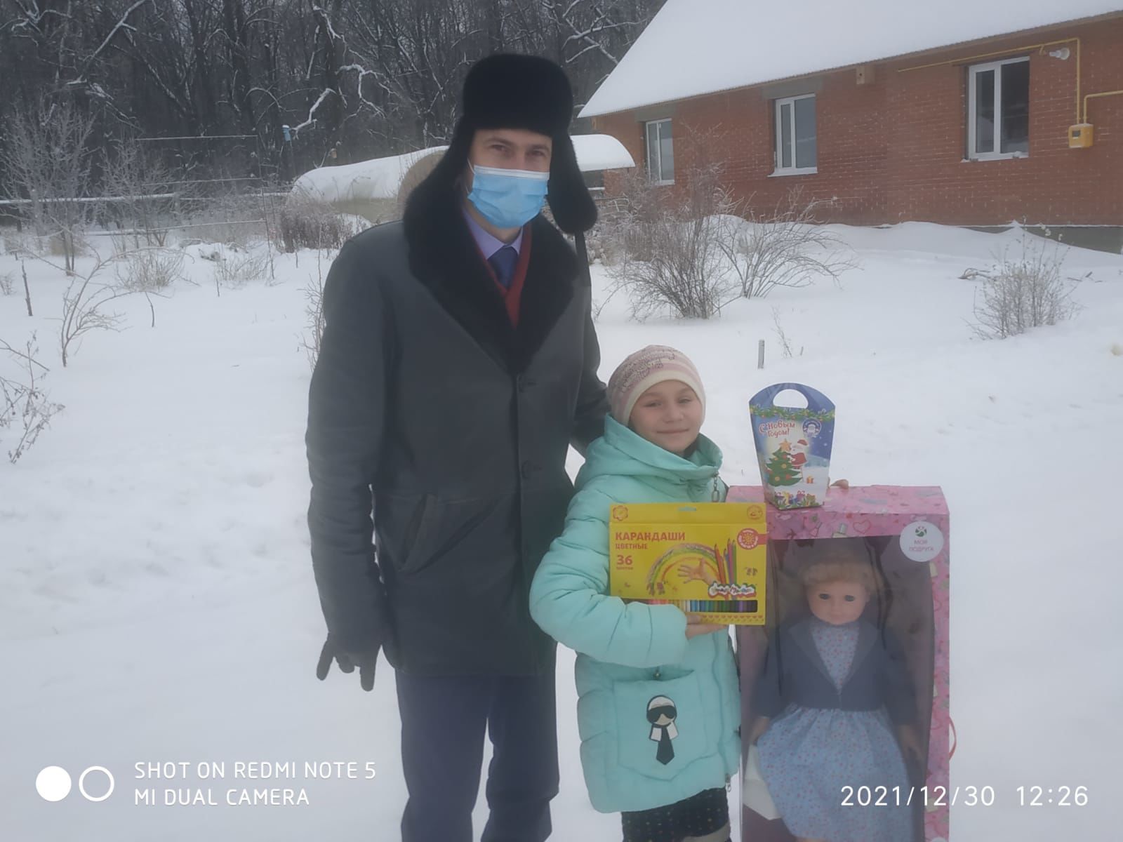 Новогоднее волшебство в Спасском районе продолжается