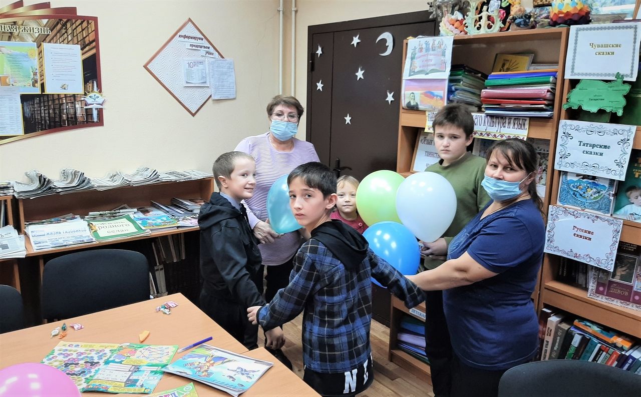 В сельской библиотеке Иж-Борискино провели Урок доброты для детей с ОВЗ