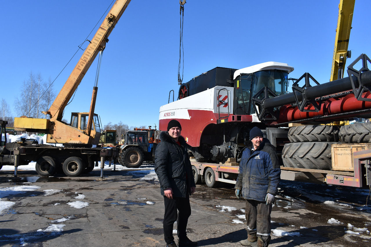 КФХ Спасского района приобретают новую технику