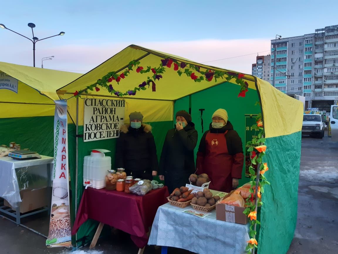 Спасский район принял участие в сельскохозяйственной ярмарке 