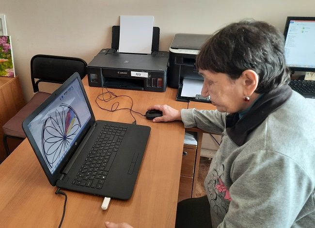 В Спасском доме-интернате для престарелых и инвалидов ведутся занятия по компьютерной грамотности