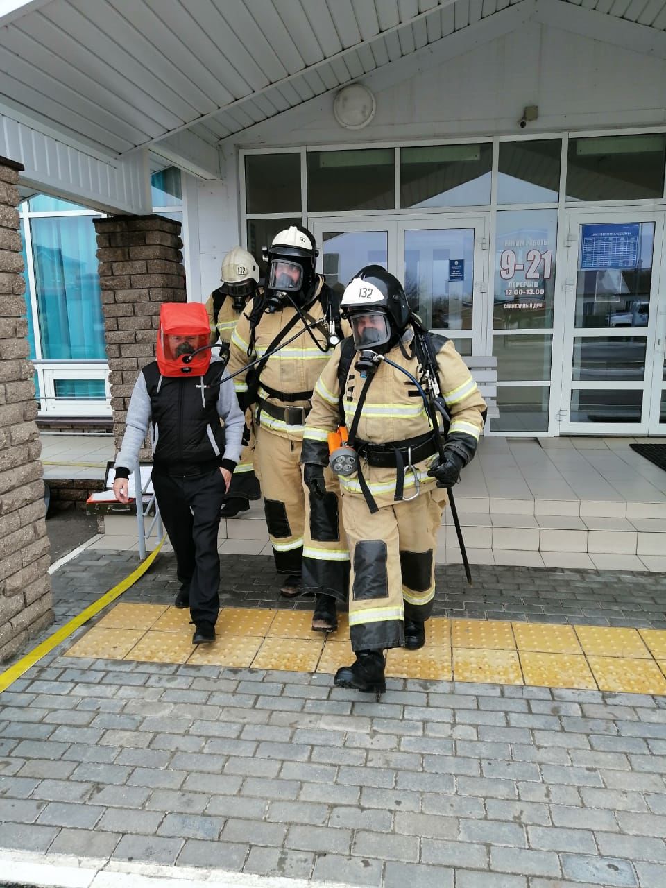 В Спасском районе провели пожарно-тактическое учение