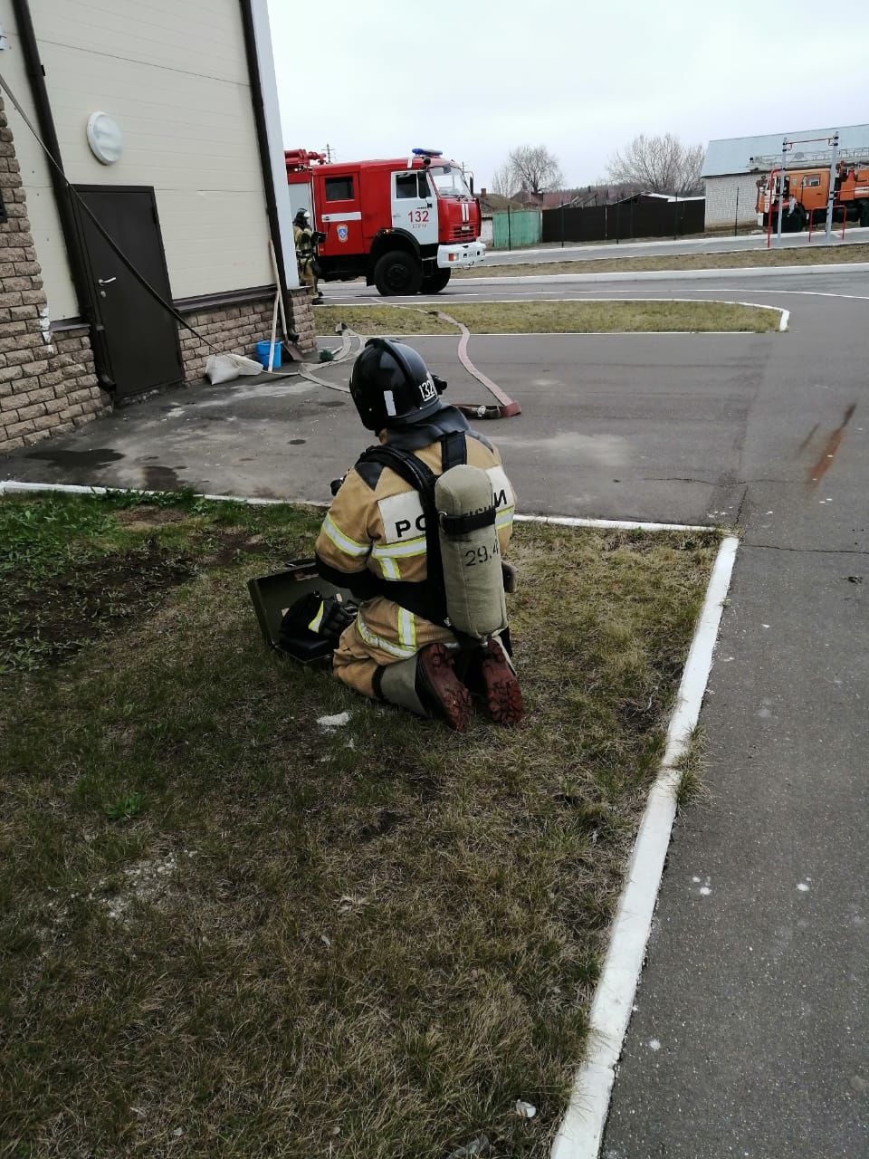 В Спасском районе провели пожарно-тактическое учение