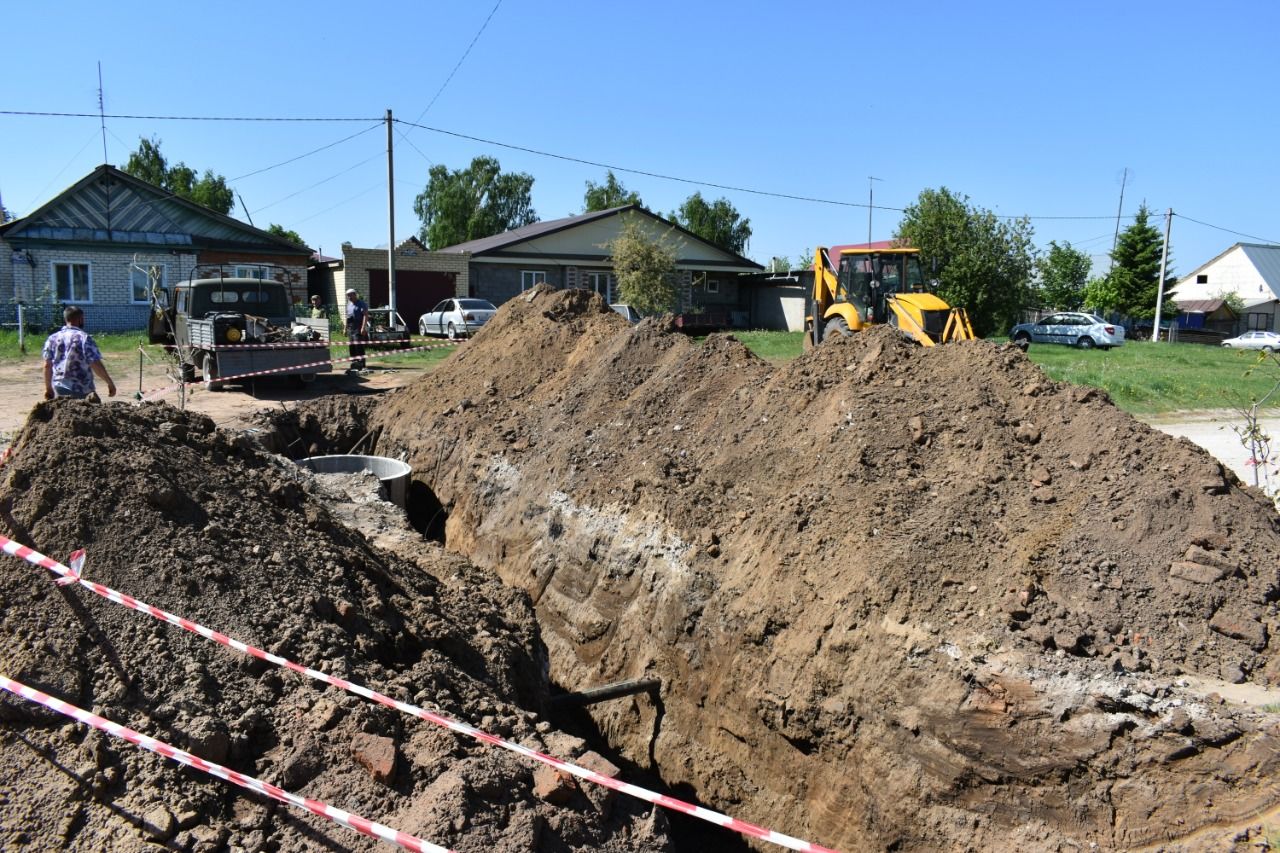 В Болгаре идёт ремонт водопроводов, замёрзших в феврале