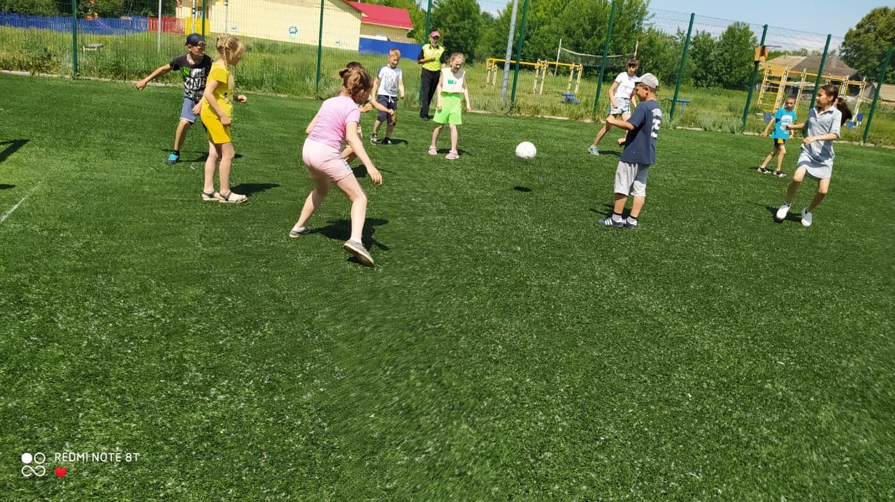 Для учащихся пришкольного лагеря «Антоновской СОШ» провели турнир по мини-футболу