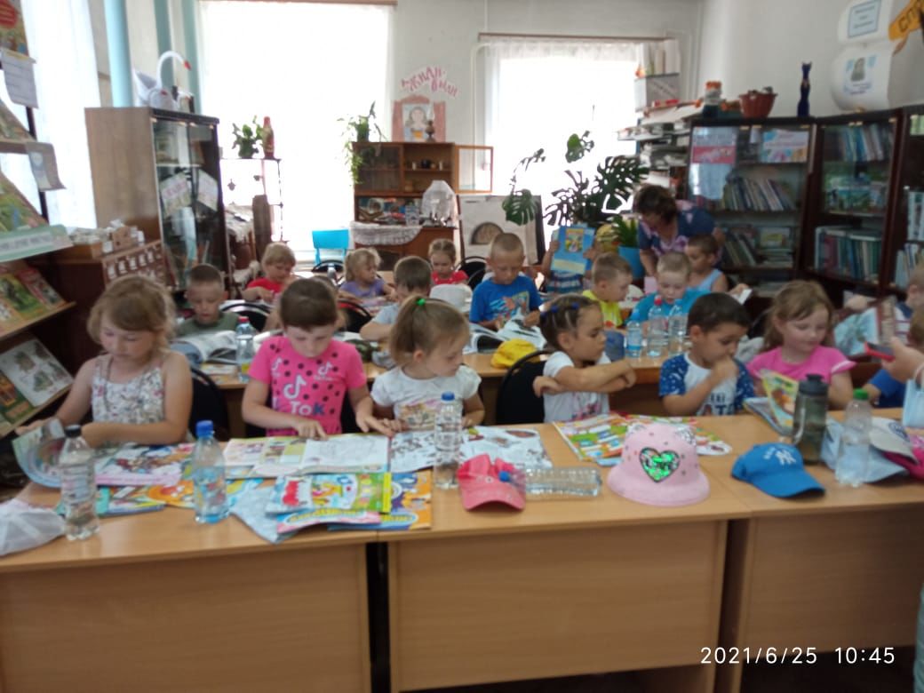 Воспитанники детсада «Теремок» посетили детскую библиотеку