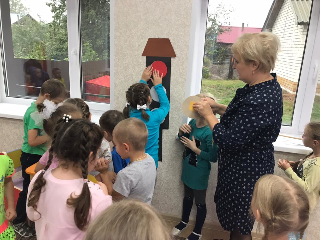 В детском саду «Антошка» прошёл открытый урок по знанию ПДД