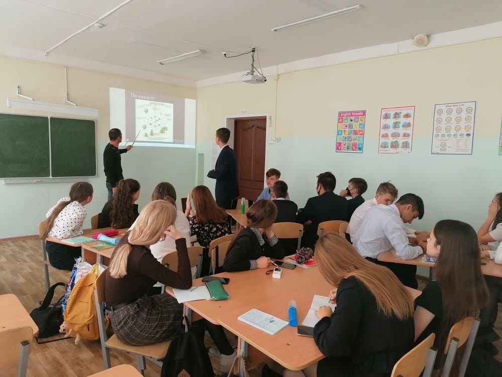 В Болгарской средней школе №1 прошёл Всероссийский урок ОБЖ