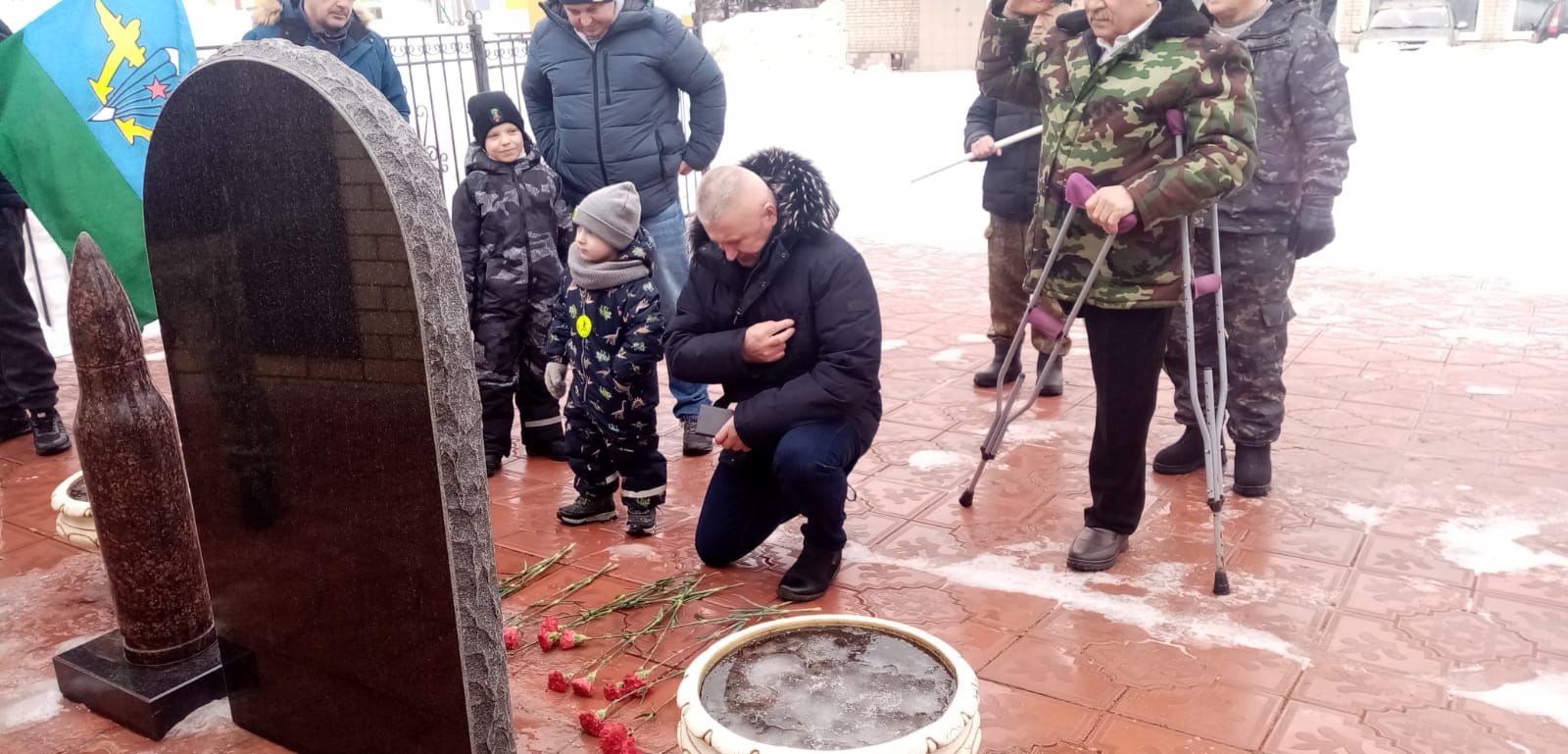 Ветераны боевых действий Болгара почтили память погибших бойцов